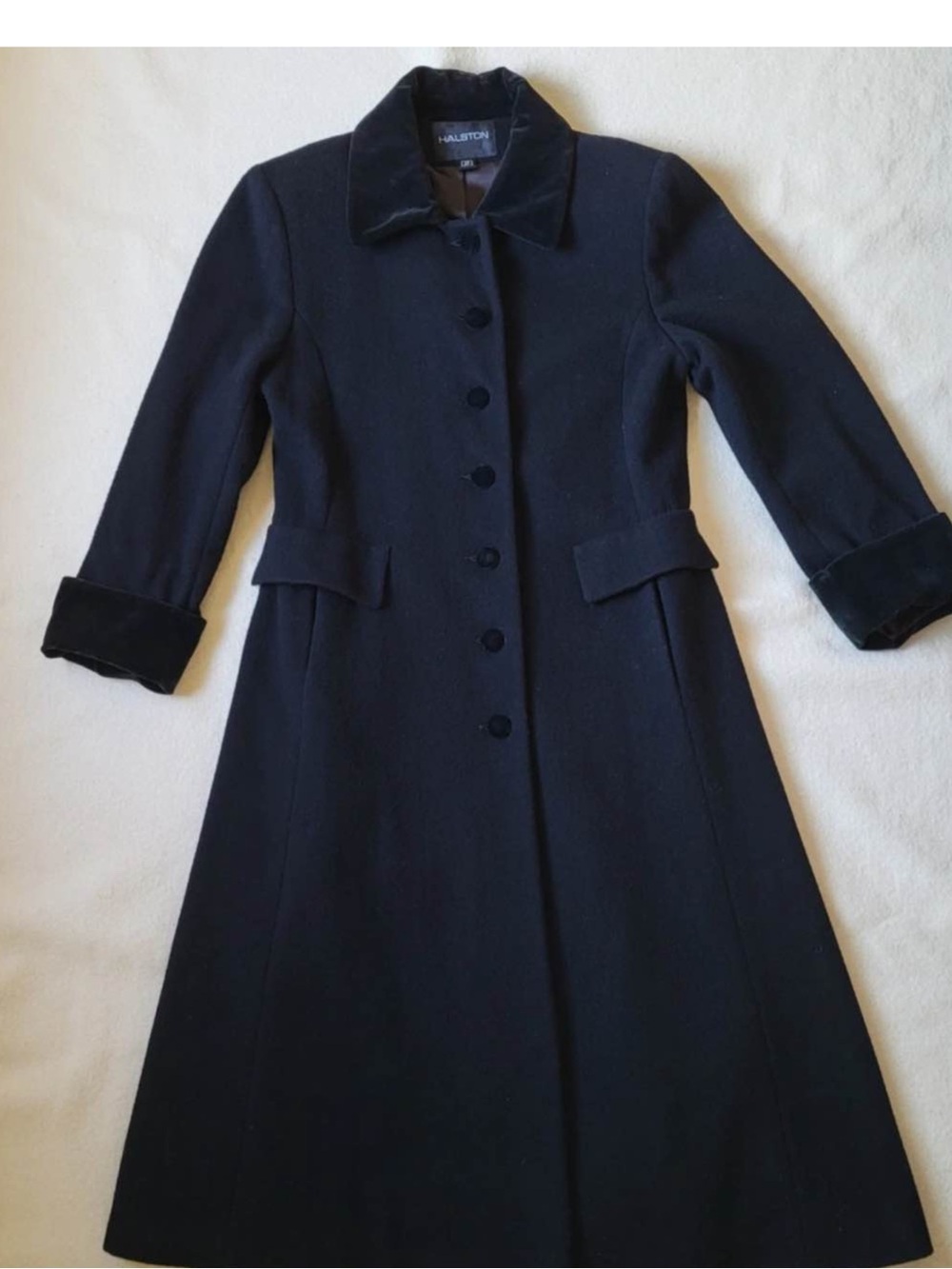 Women’s Navy Long Coat Dress